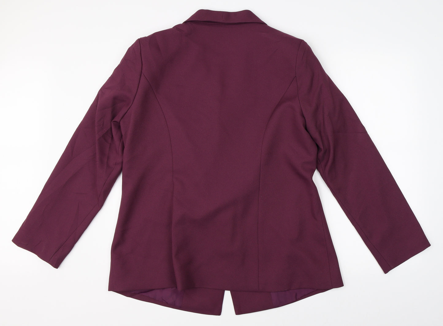 Damart Womens Purple   Jacket Suit Jacket Size 18