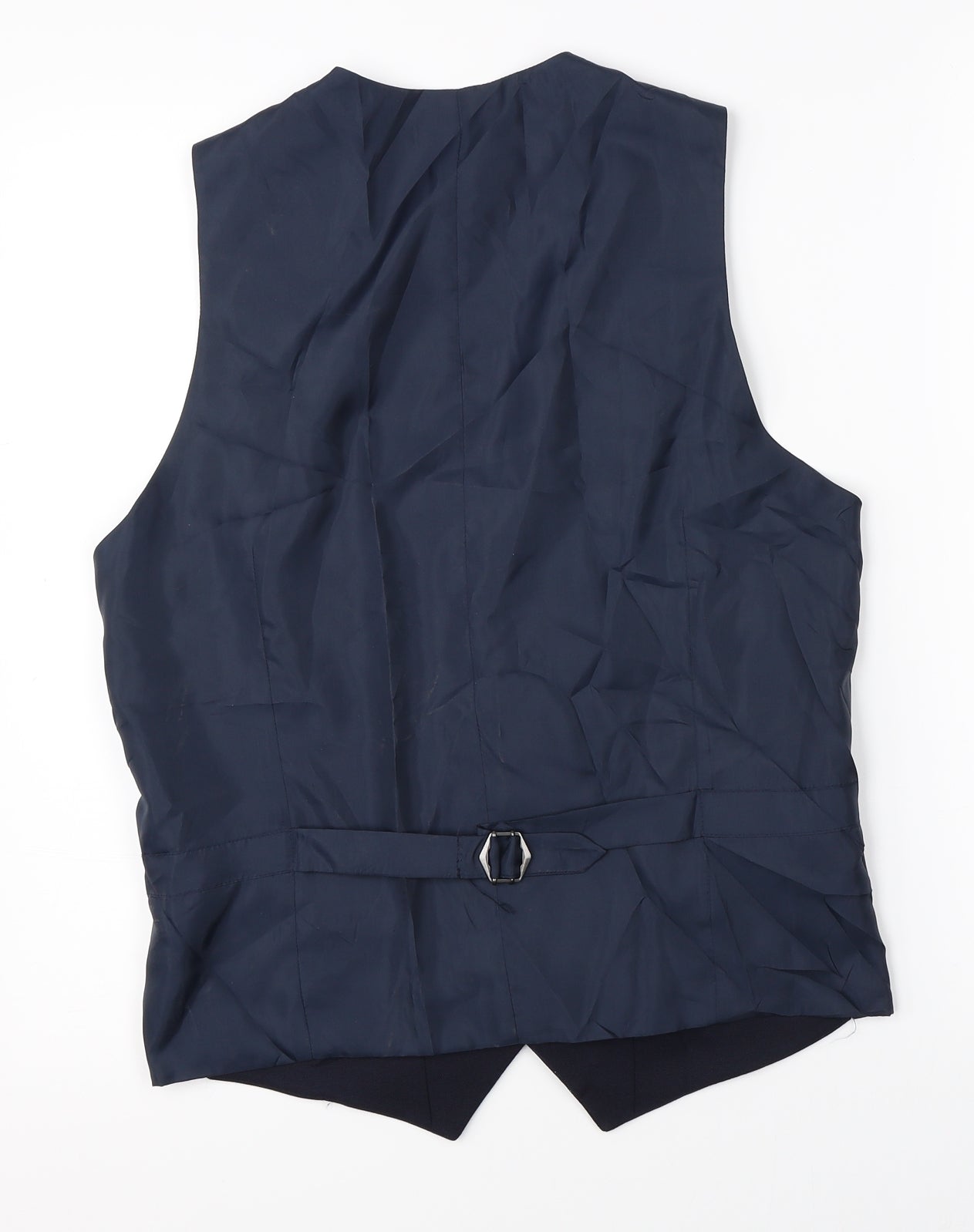 Marks & Spencer Mens Blue   Jacket Suit Waistcoat Size S