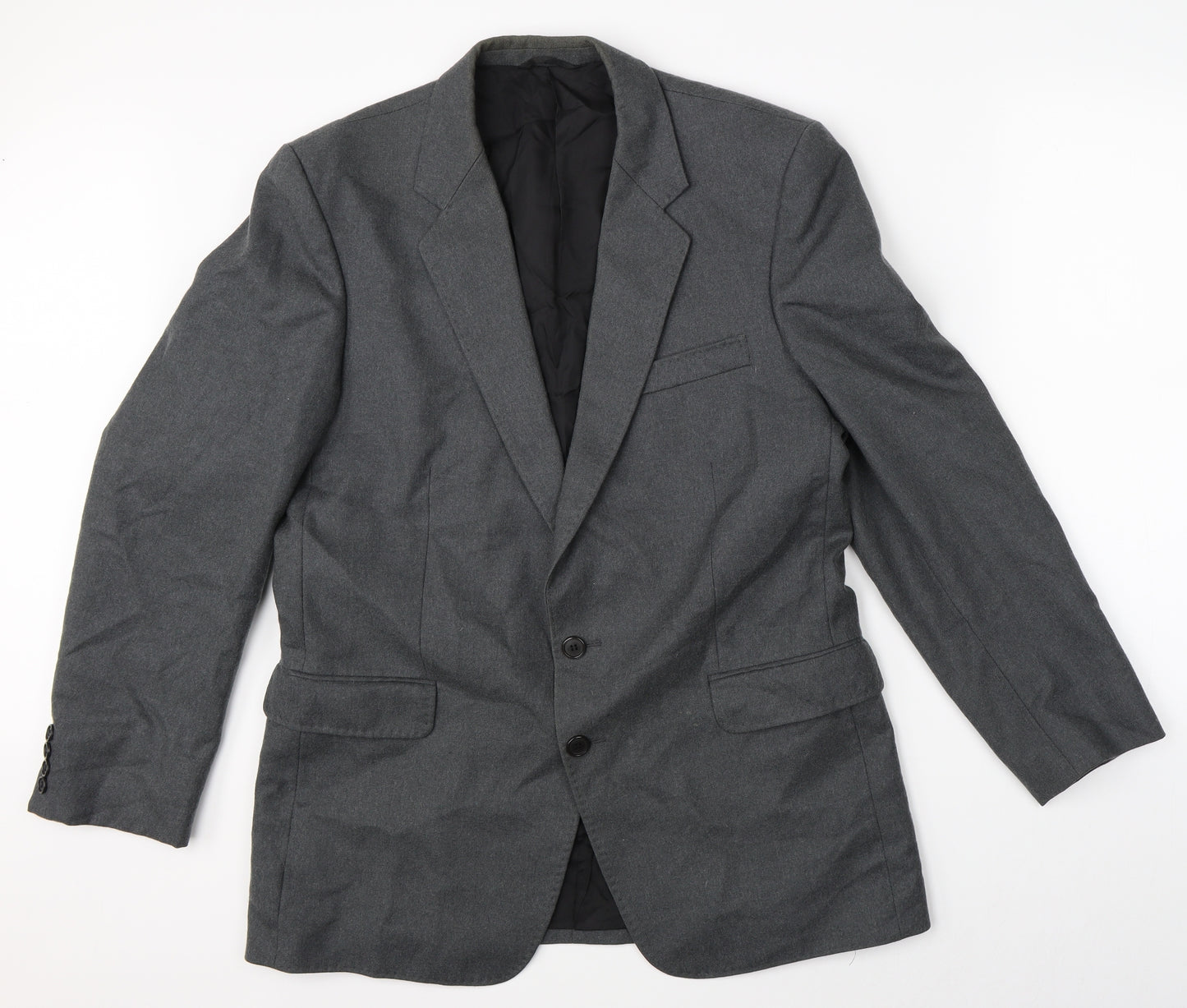Preworn Mens Grey   Jacket Suit Jacket Size 42