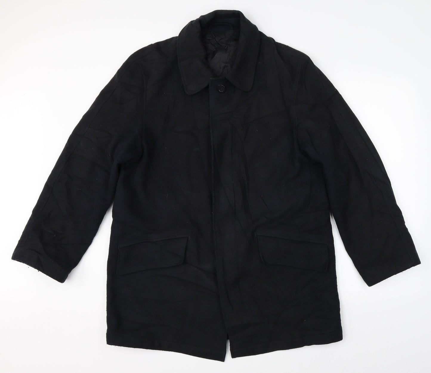 Marks & Spencer Mens Blue   Overcoat Jacket Size S