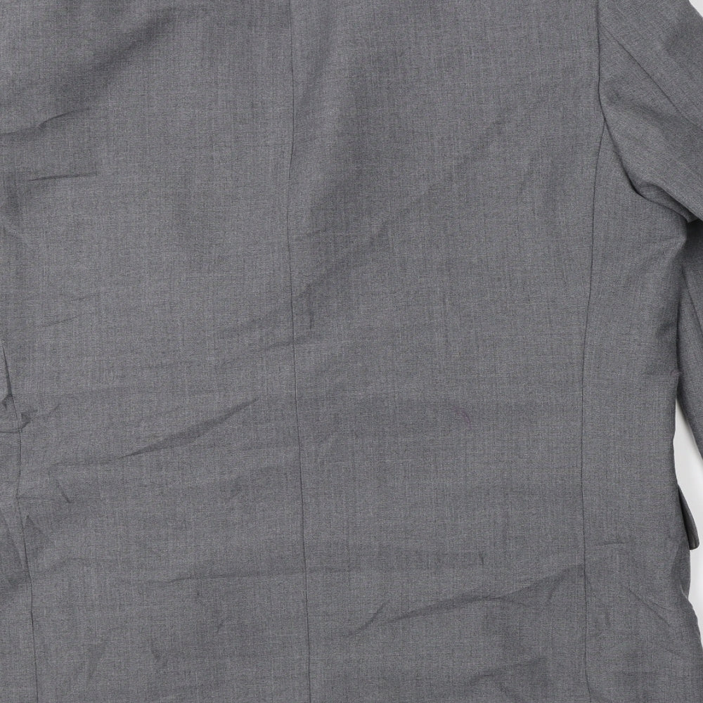 Preworn Mens Grey   Jacket Suit Jacket Size 42