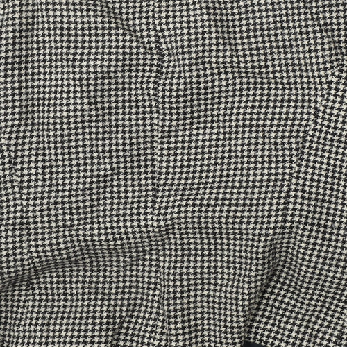 Jenni Barnes Womens Multicoloured Houndstooth  Jacket Blazer Size 12
