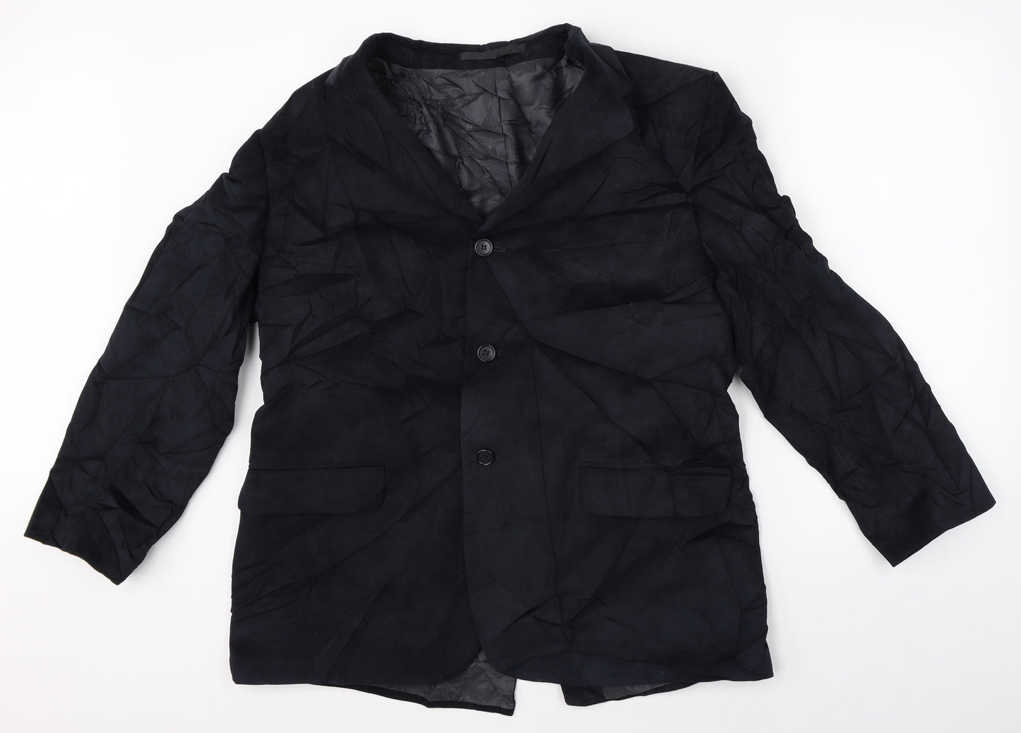 Marks & Spencer Mens Black   Jacket Suit Jacket Size 42