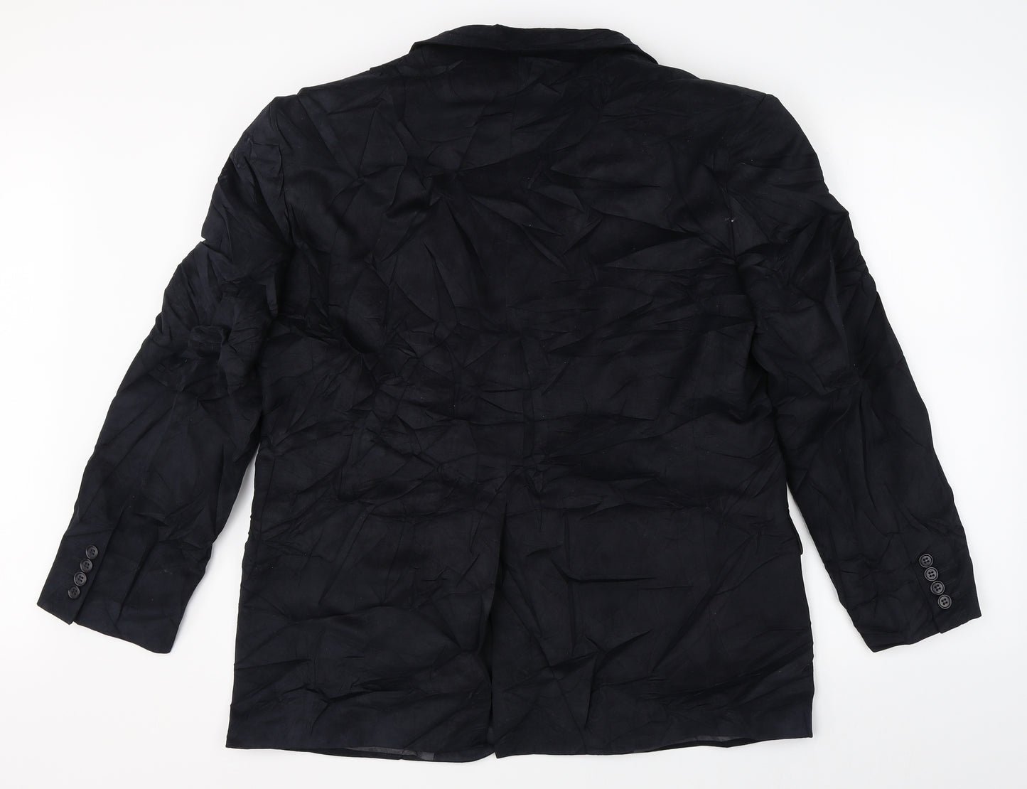 Marks & Spencer Mens Black   Jacket Suit Jacket Size 42
