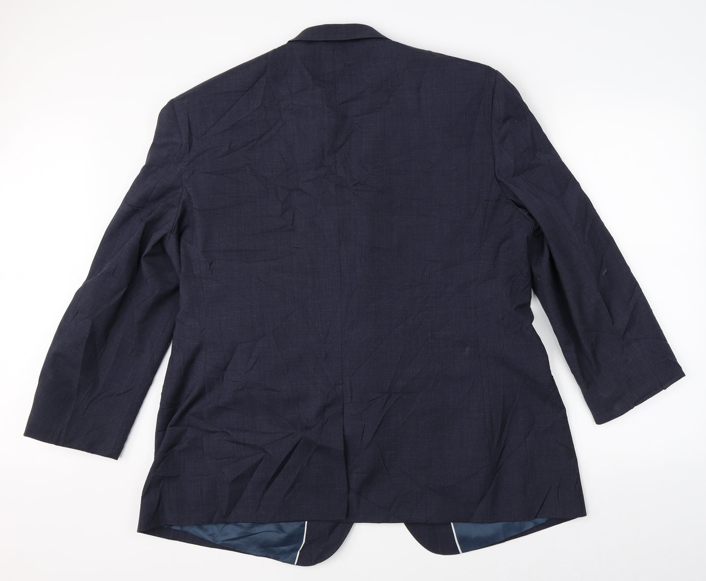 Taylor Wright Mens Blue   Jacket Suit Size 48