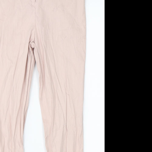 NEXT Womens Pink   Straight Jeans Size 8 L25 in