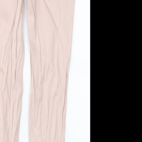 NEXT Womens Pink   Straight Jeans Size 8 L25 in