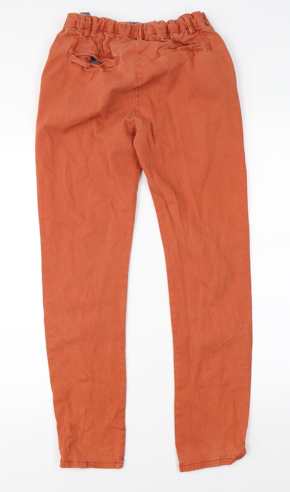 NEXT Boys Orange   Straight Jeans Size 15 Years