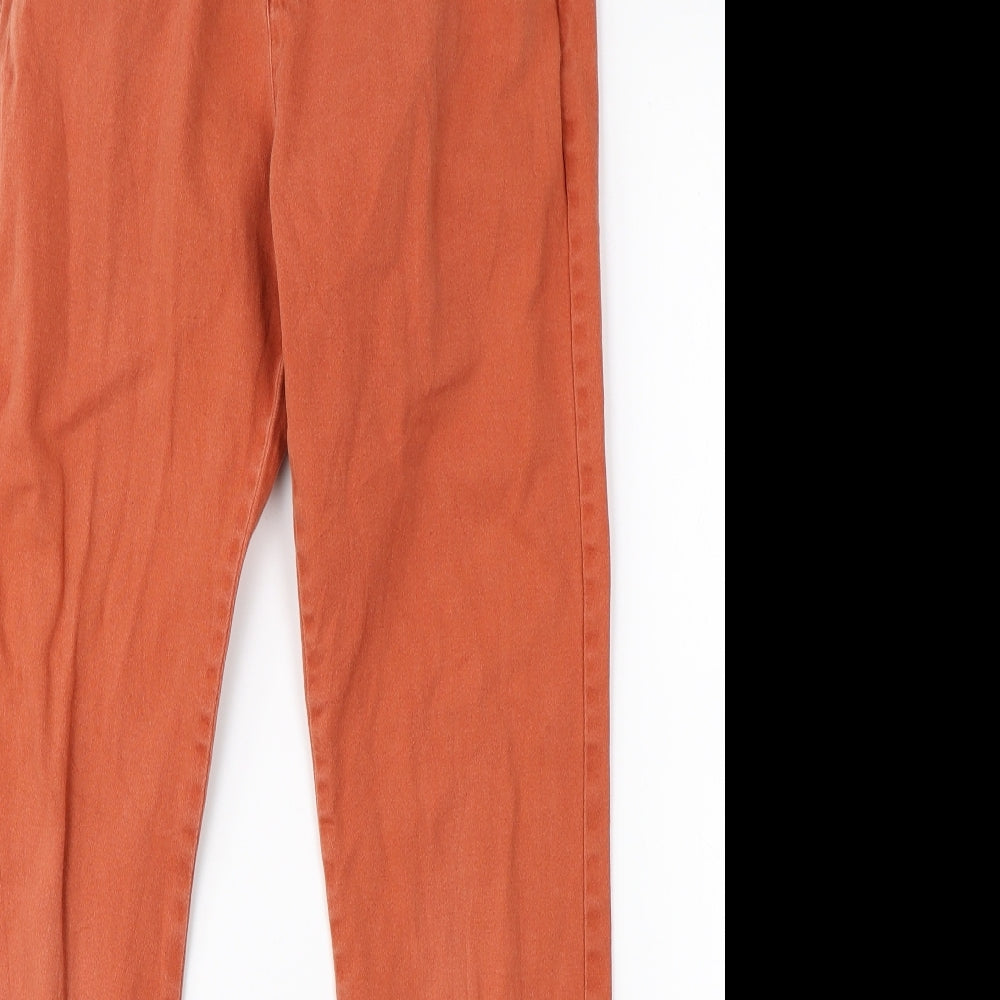 NEXT Boys Orange   Straight Jeans Size 15 Years