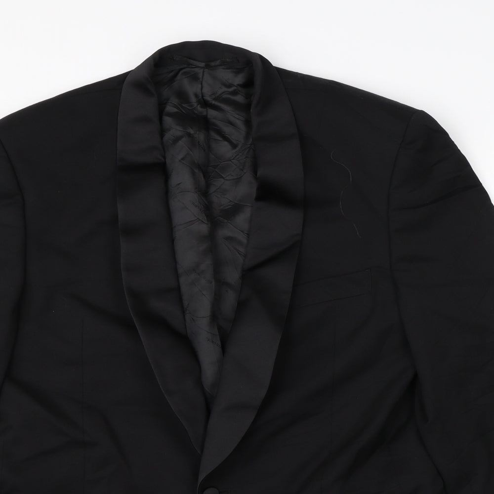 Pierre Cardin Mens Black   Jacket Suit Jacket Size 40