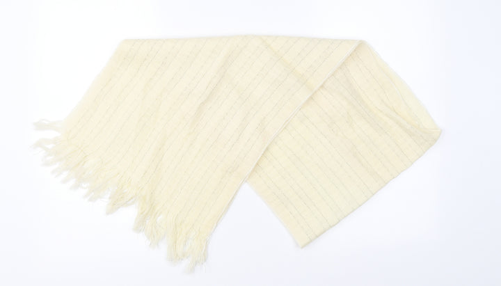 Preworn Unisex Beige Scarf One Size
