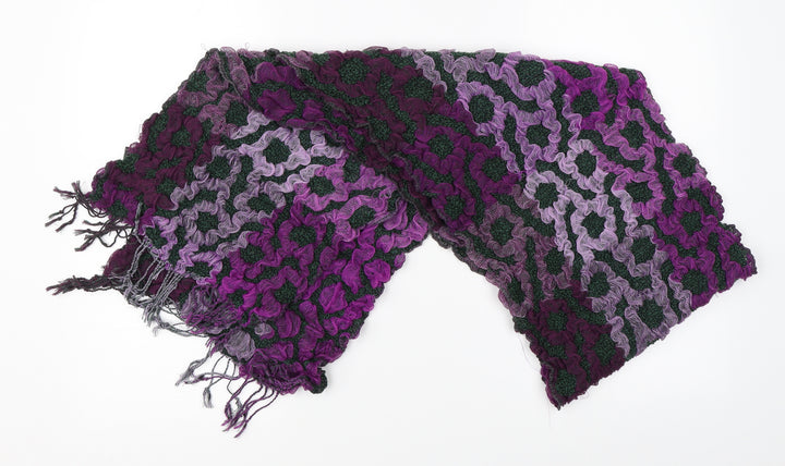 Preworn Womens Purple    Scarf