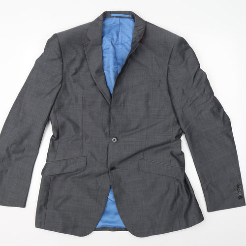 Marks & Spencer Mens Grey   Jacket Suit Jacket Size 40