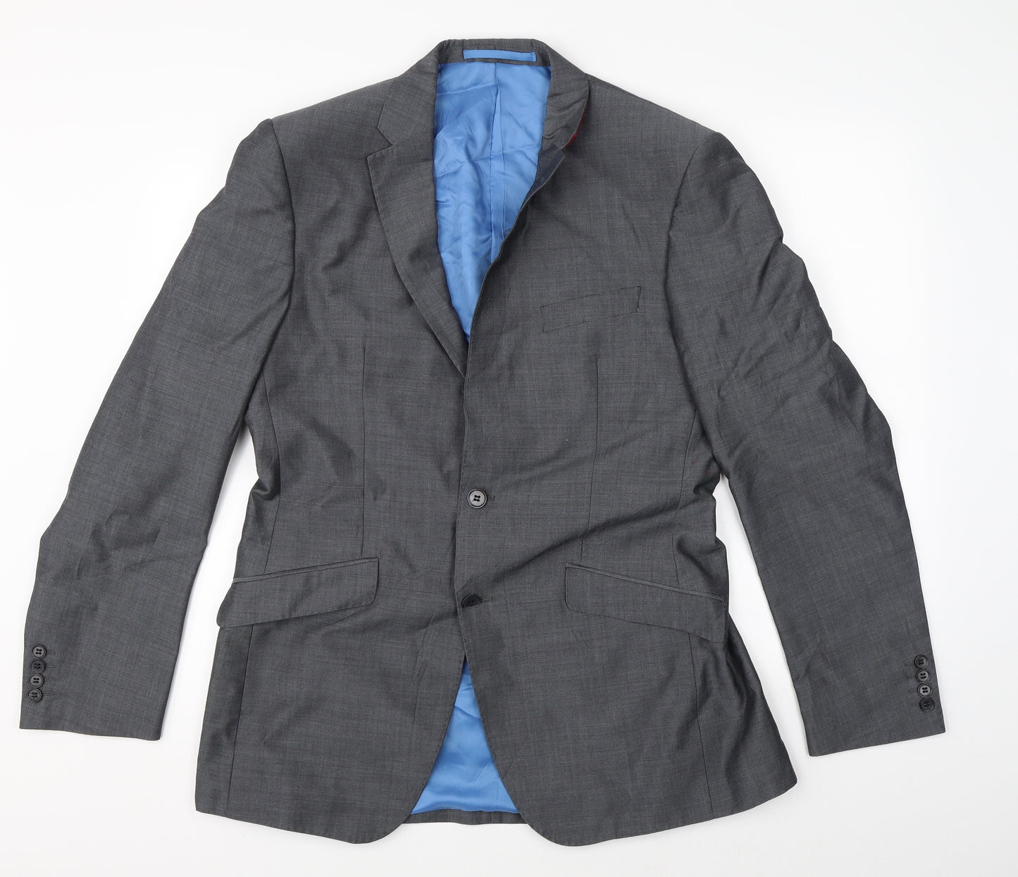 Marks & Spencer Mens Grey   Jacket Suit Jacket Size 40