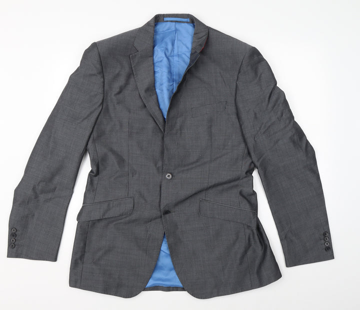 Marks & Spencer Mens Grey   Jacket Suit Jacket Size 40