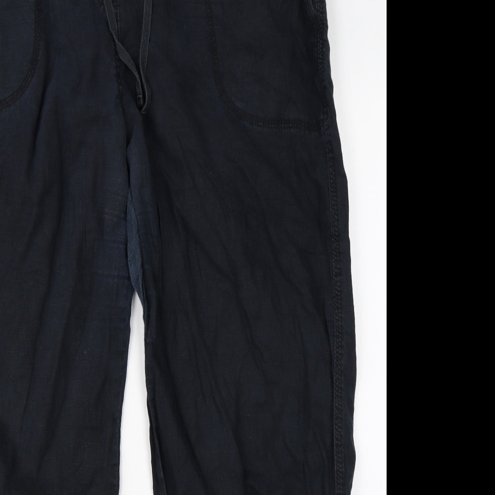 Marks & Spence Womens Blue   Trousers  Size 20 L26 in