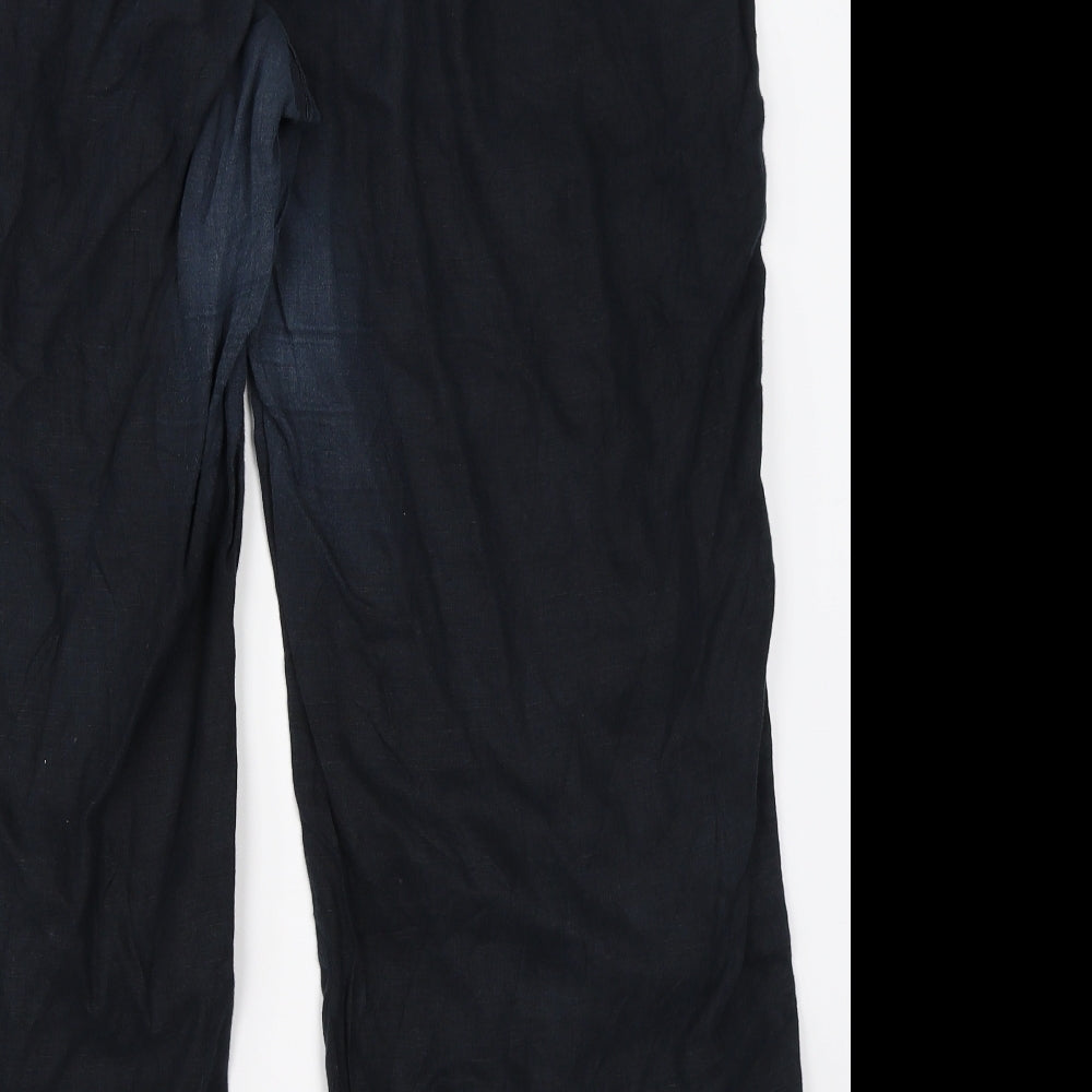 Marks & Spence Womens Blue   Trousers  Size 20 L26 in