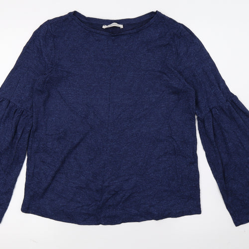 George Womens Blue  Jersey Basic T-Shirt Size 10
