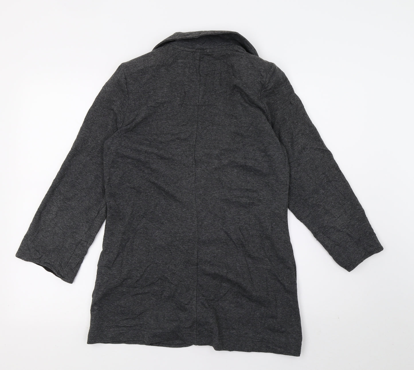 DenimCo Womens Grey  Jersey Cardigan Jumper Size 10