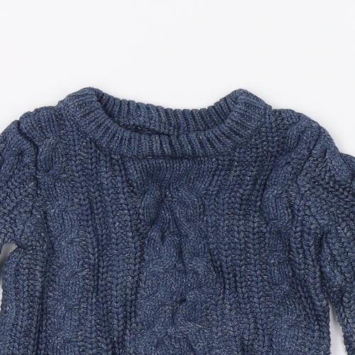 Gap Boys Blue  Knit Pullover Jumper Size 2 Years