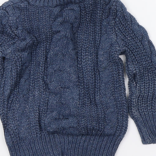 Gap Boys Blue  Knit Pullover Jumper Size 2 Years