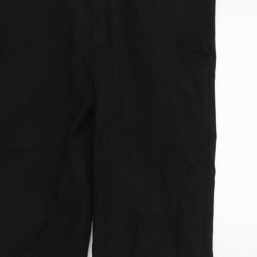 M&S Boys Black    Trousers Size 12-13 Years