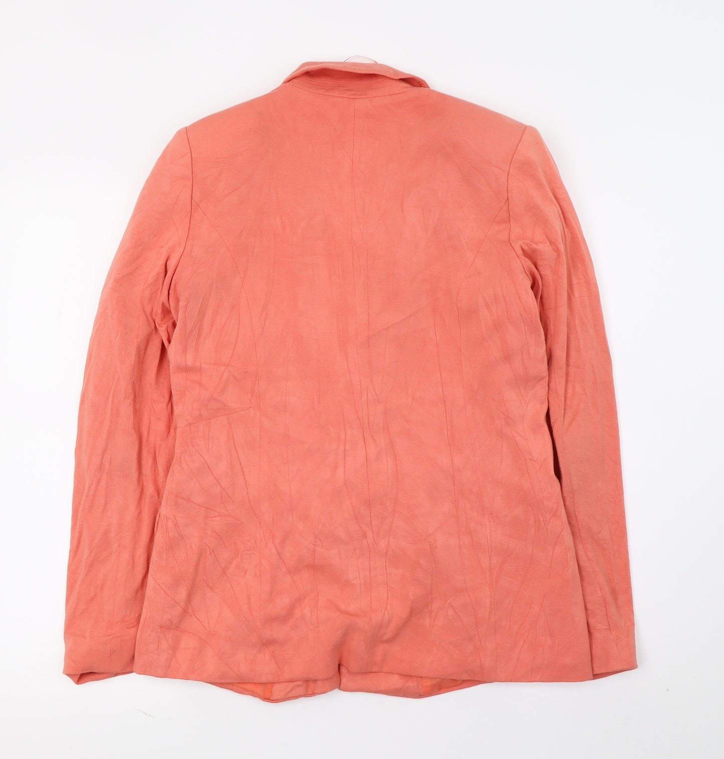 Oasis Womens Orange   Jacket Blazer Size 8