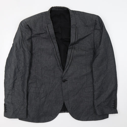 NEXT Mens Grey   Jacket Suit Jacket Size XL