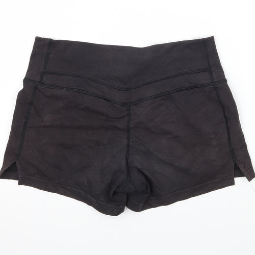 Nike Womens Black  Jersey Hot Pants Shorts Size 30 in