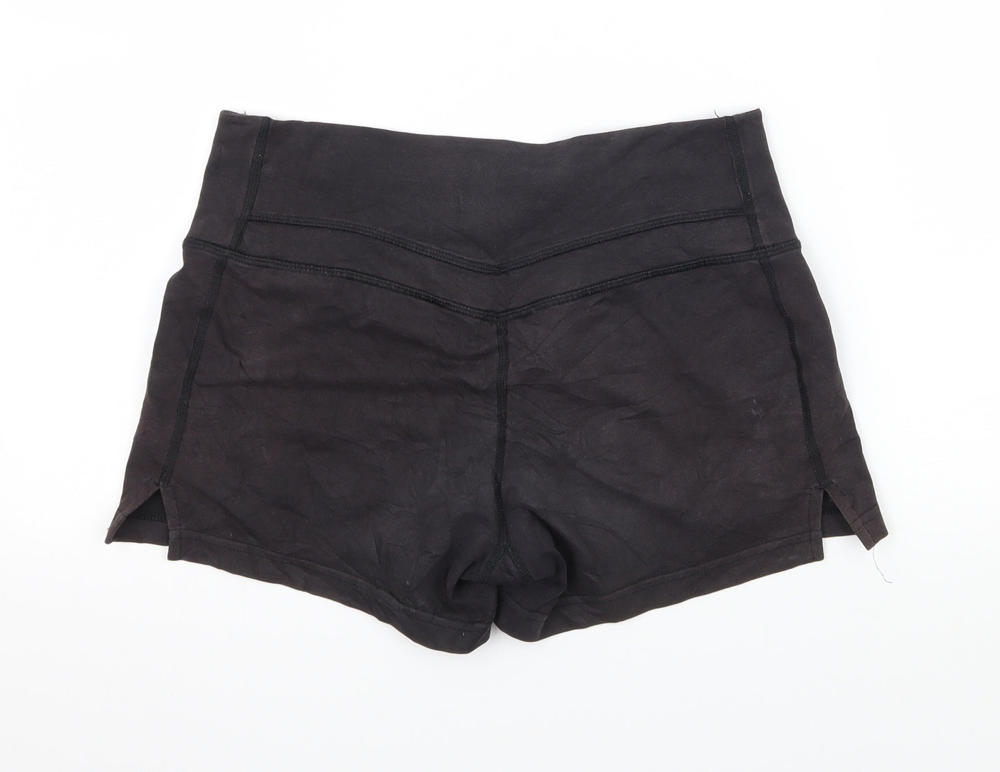 Nike Womens Black  Jersey Hot Pants Shorts Size 30 in