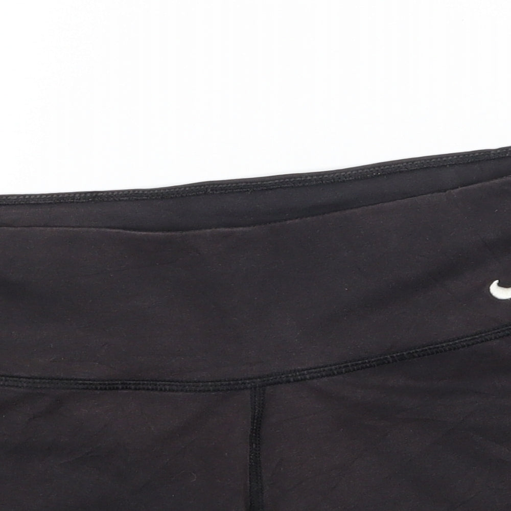 Nike Womens Black  Jersey Hot Pants Shorts Size 30 in