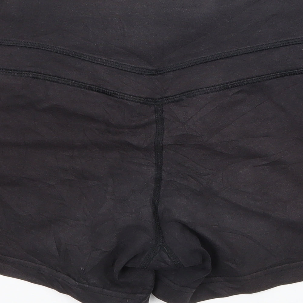 Nike Womens Black  Jersey Hot Pants Shorts Size 30 in