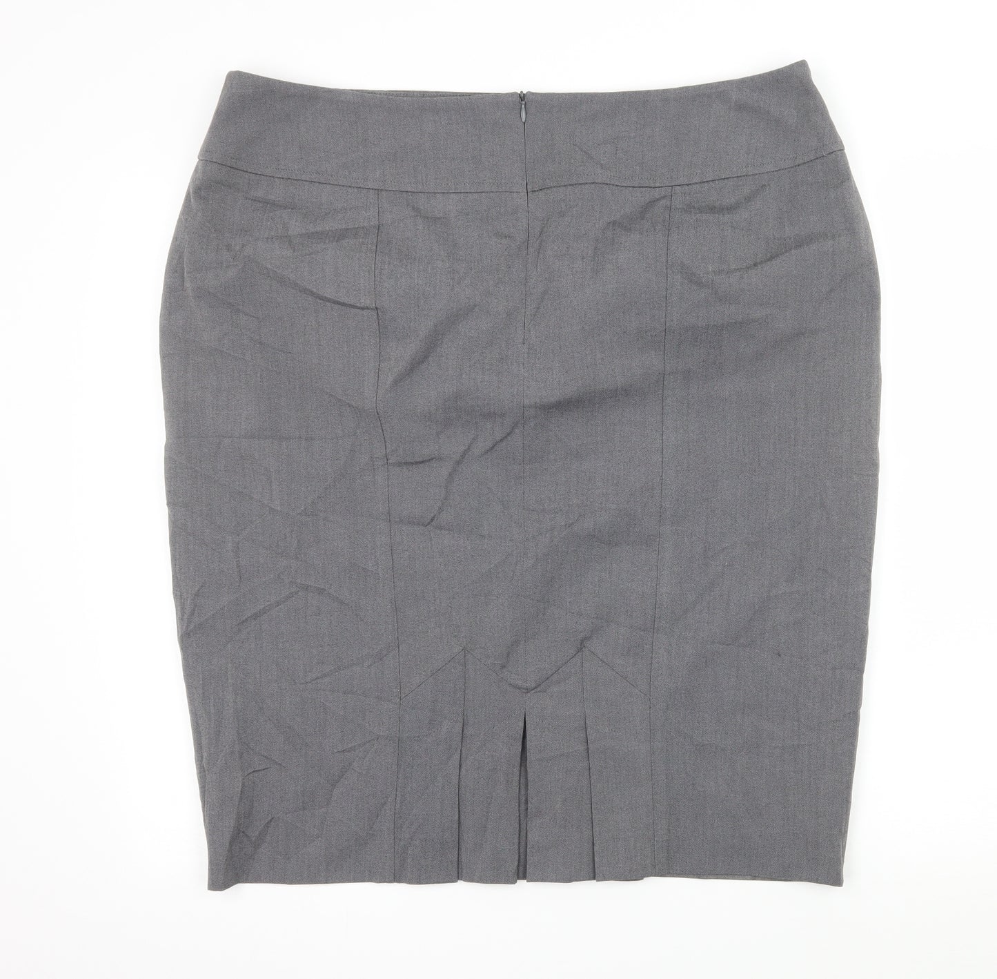 Debenhams Womens Grey   A-Line Skirt Size 18