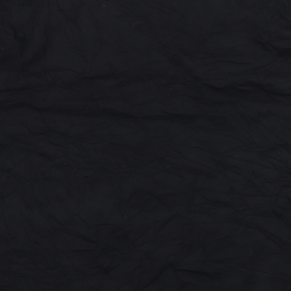 Marks and Spencer Womens Black  Jersey Basic T-Shirt Size 24