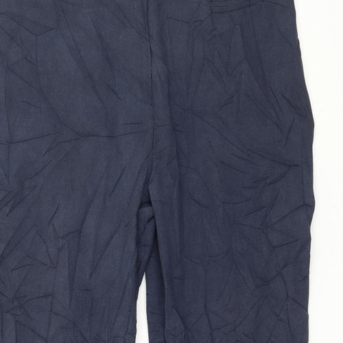 M&Co Womens Blue   Trousers  Size 12 L29 in