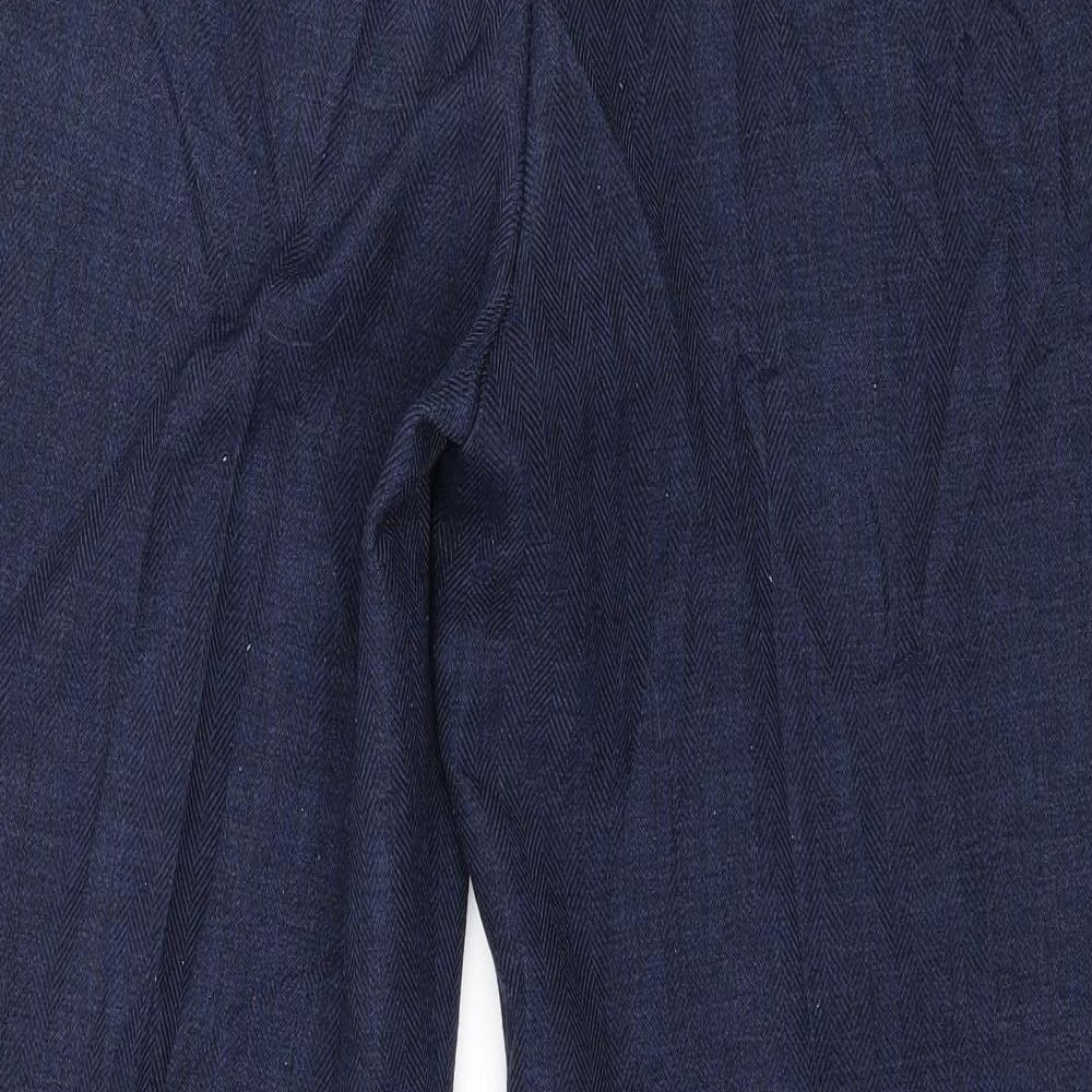 Marks and Spencer Womens Blue   Trousers  Size 16 L28 in