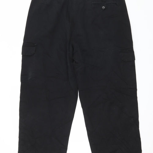 Black Knight Womens Black   Trousers  Size 36 in L25 in