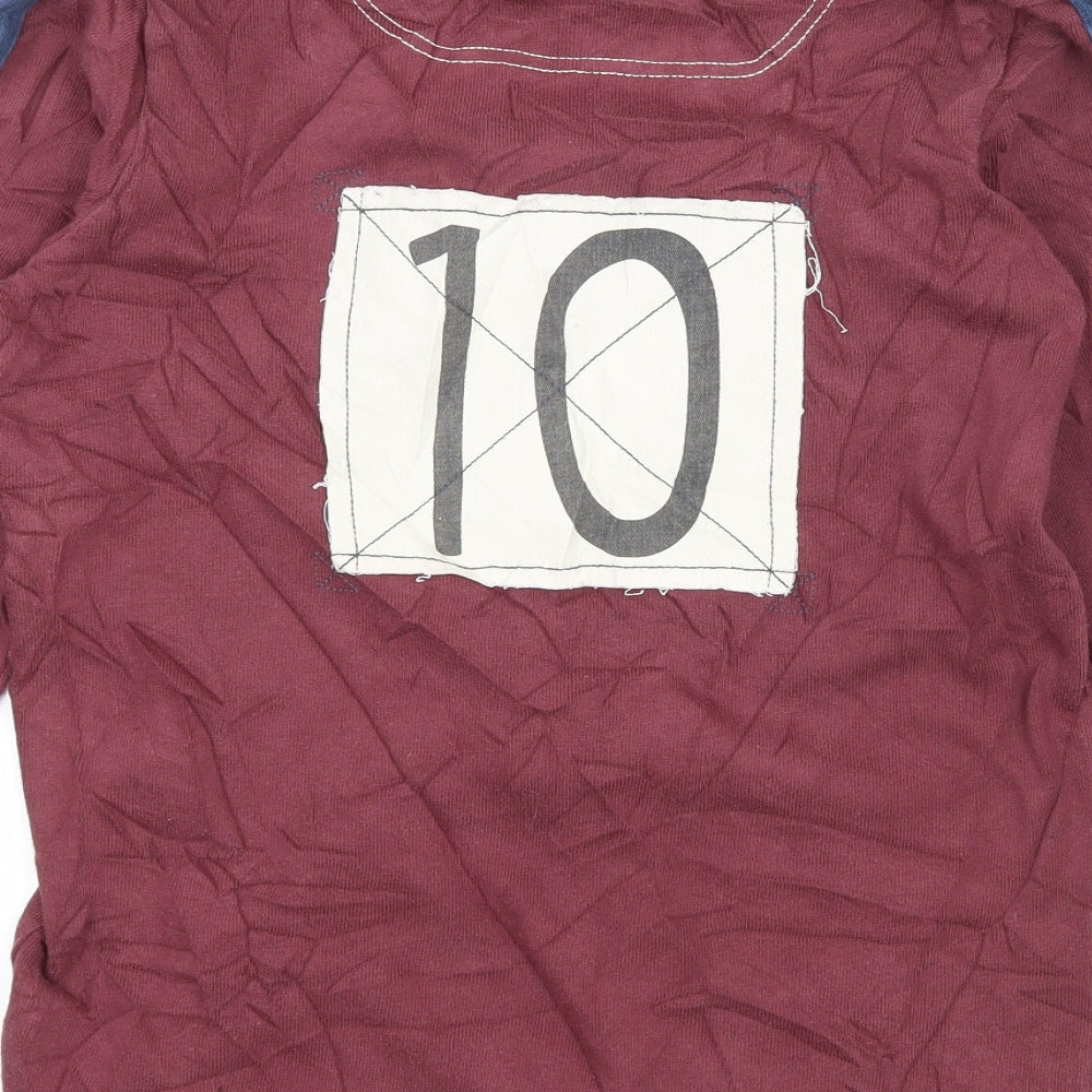 Joules Boys Purple  Jersey Basic T-Shirt Size 11-12 Years  - Rugby shirt