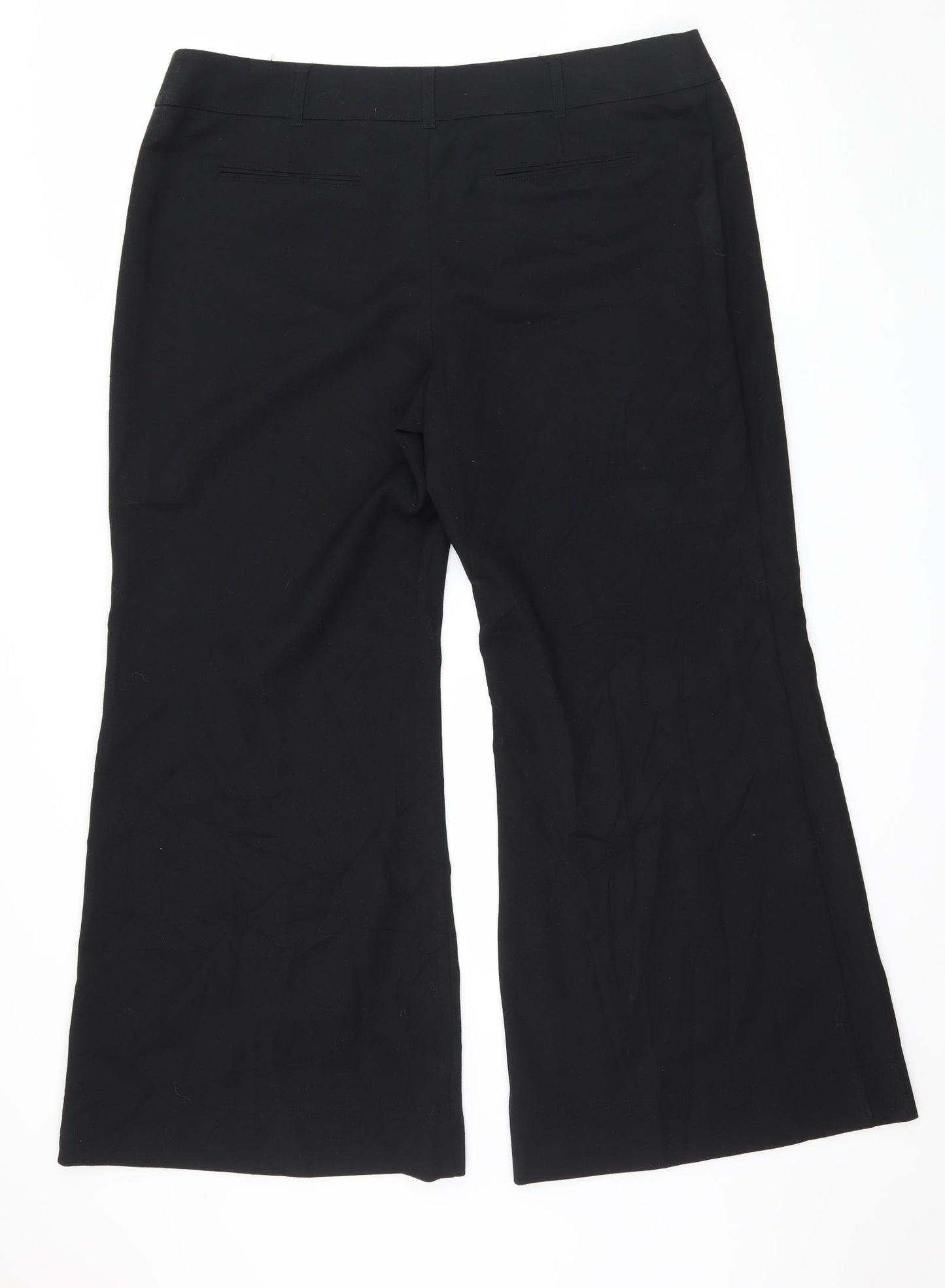 Marks and Spencer Womens Black   Trousers  Size 38 in L28 in