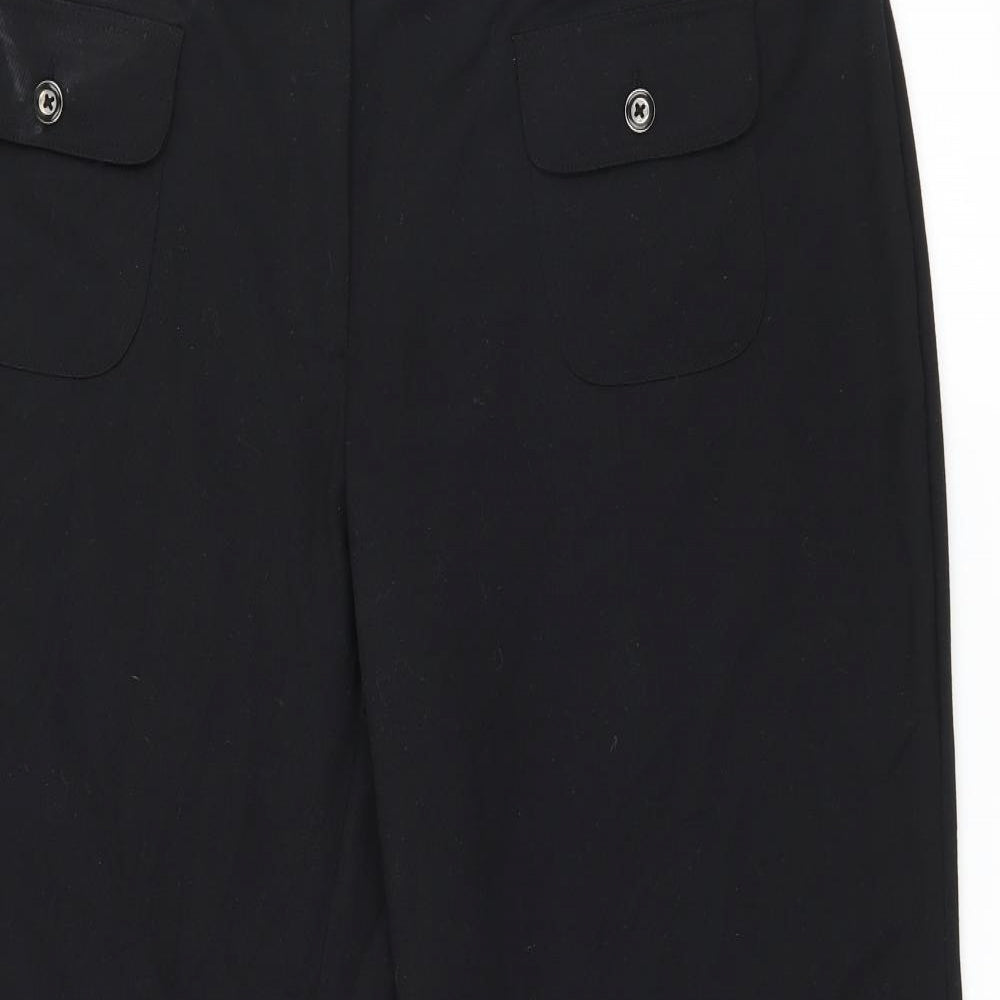 Marks and Spencer Womens Black   Trousers  Size 38 in L28 in