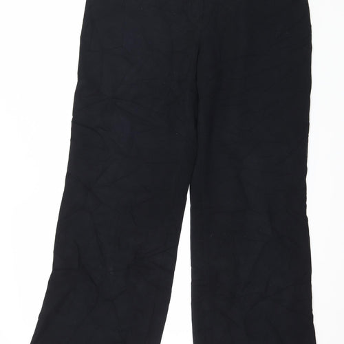 Marks and Spencer Womens Black   Trousers  Size 12 L20 in