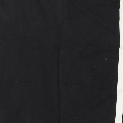 Zara Womens Black Striped  Trousers  Size S L24 in