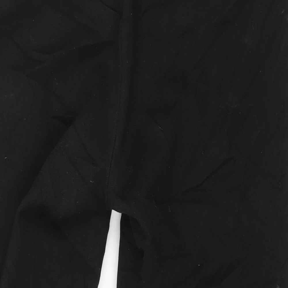 Zara Womens Black Striped  Trousers  Size S L24 in