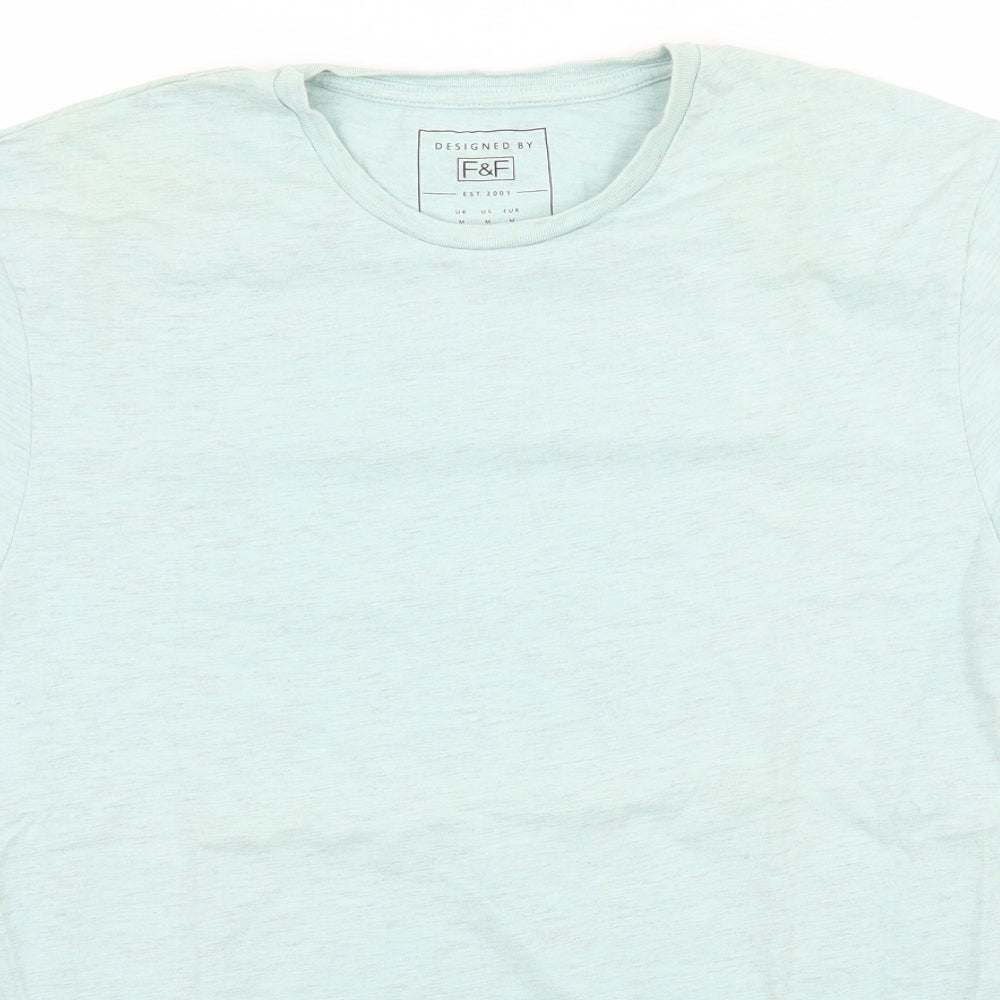F&F Mens Green  Jersey  T-Shirt Size M