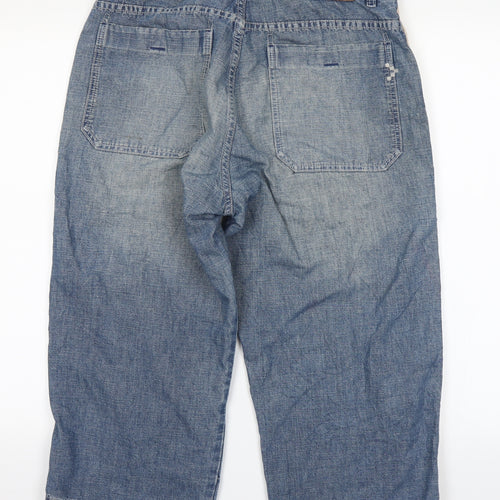 Sonetti Mens Blue  Denim Cargo Shorts Size 32 in