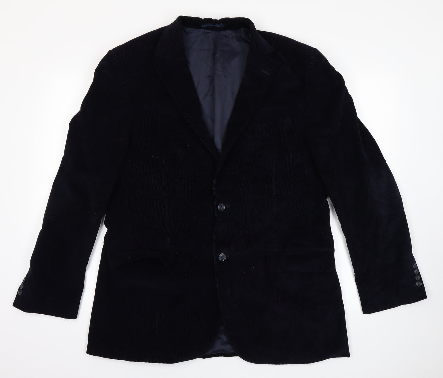 John Lewis Mens Blue  Corduroy Jacket Blazer Size 42