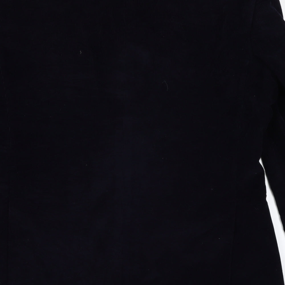 John Lewis Mens Blue  Corduroy Jacket Blazer Size 42