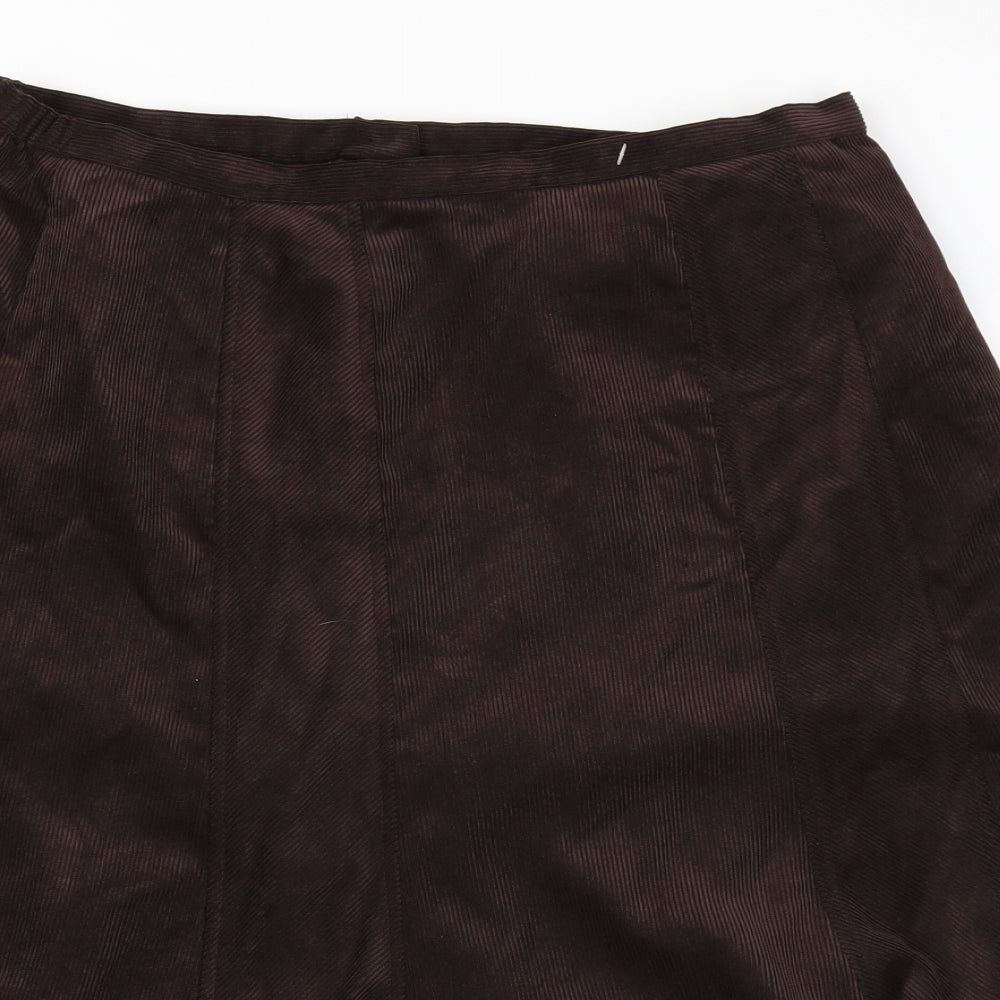 Eastex Womens Brown   Flare Skirt Size 16