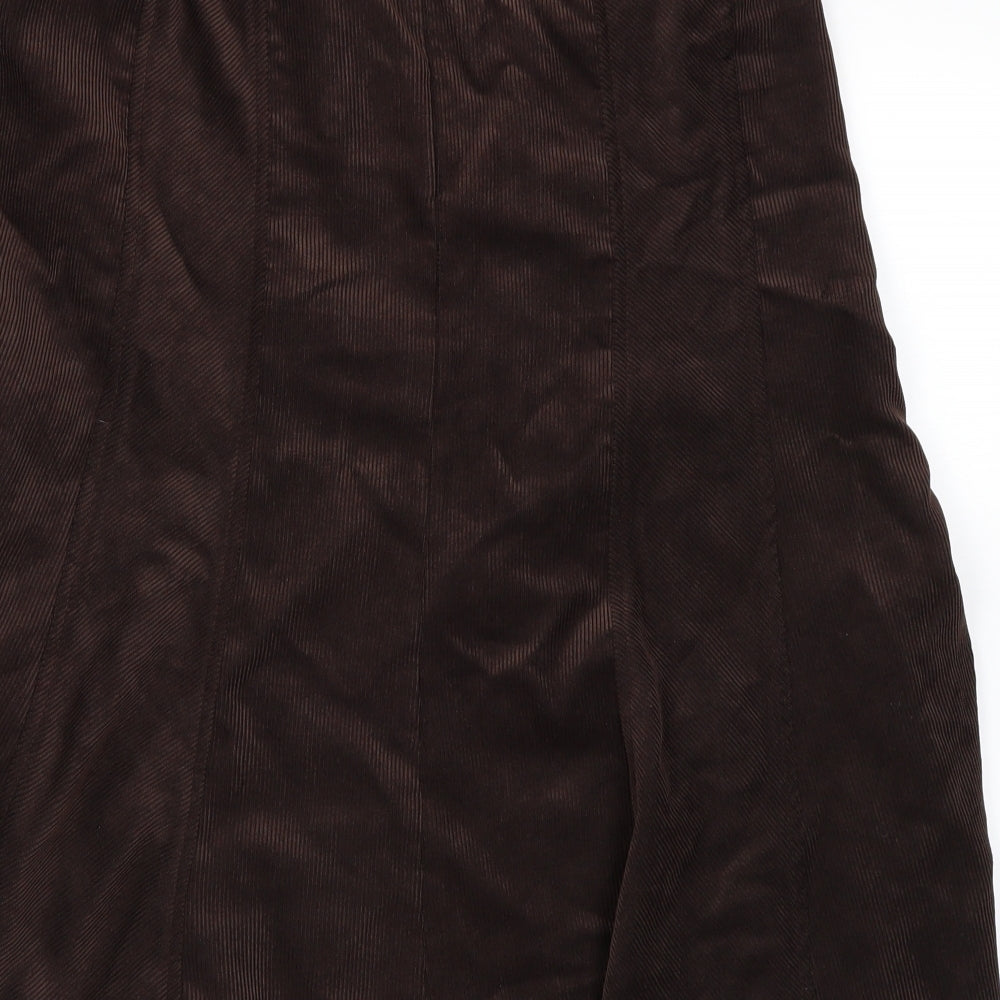 Eastex Womens Brown   Flare Skirt Size 16