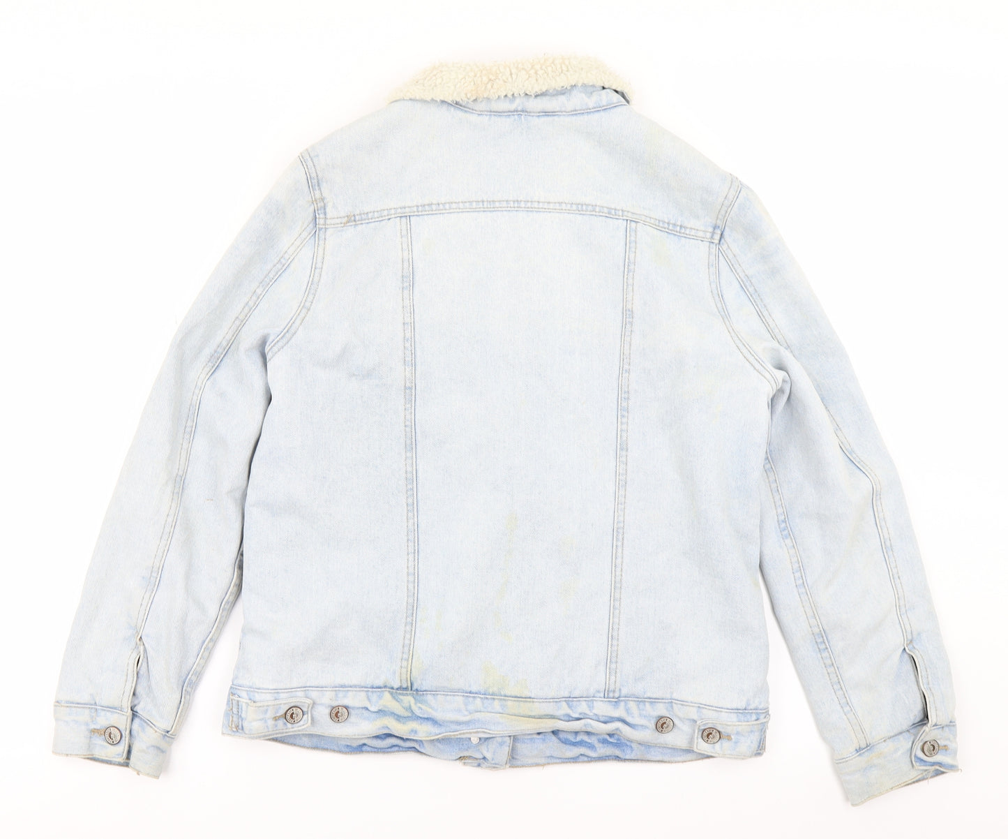 New Look Womens Blue  Denim Jacket  Size 10